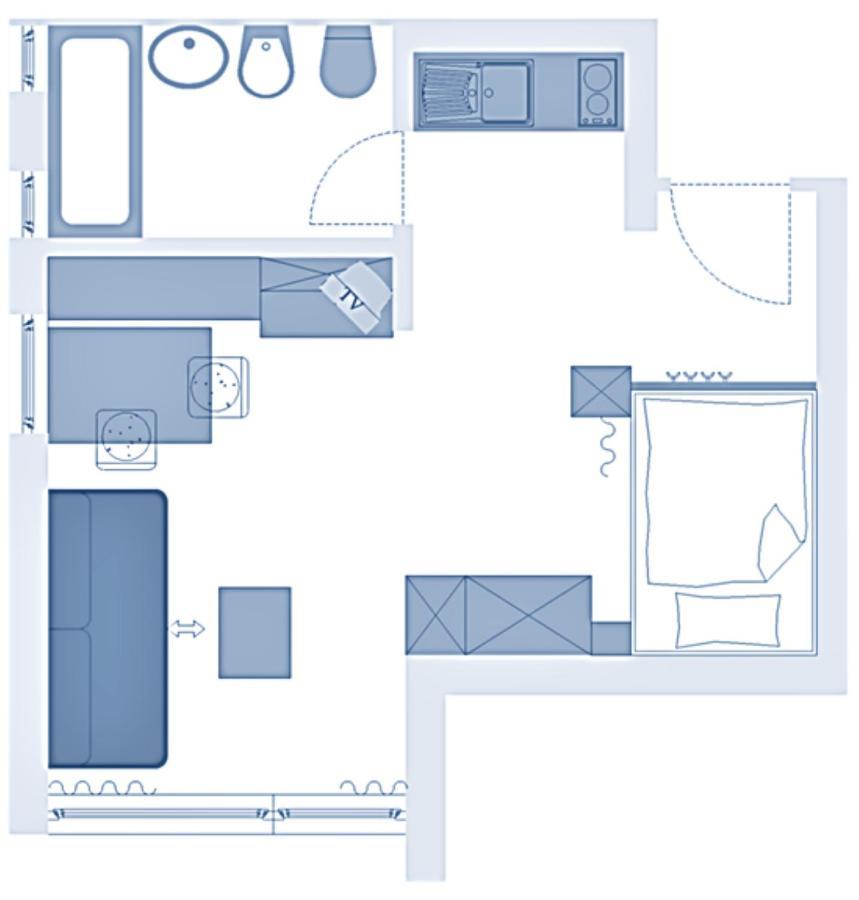 רצ'ינס Residence Silvester מראה חיצוני תמונה